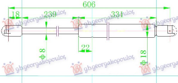 ΑΜΟΡΤΙΣΕΡ ΜΠΑΓΚΑΖ (606L-460N)