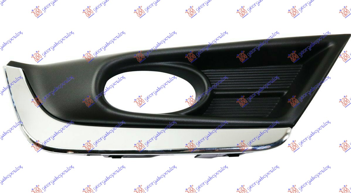 ΔΙΧΤΥ ΠΡΟΦΥΛΑΚΤΗΡΑ ΕΜΠΡΟΣ ΜΑΥΡΟ ΜΕ ΧΡΩΜΙΟ (ΜΕ ΤΡΥΠΑ ΓΙΑ ΠΡΟΒΟΛΕΑ) ΔΕΞ