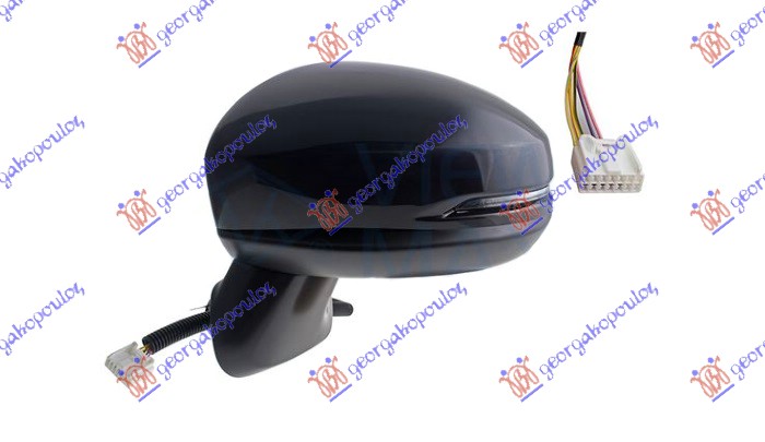 ΚΑΘΡΕΦΤΗΣ ΗΛΕΚΤΡΙΚΟΣ ΘΕΡΜΑΙΝΟΜΕΝΟΣ ΒΑΦΟΜΕΝΟΣ (ΜΕ ΦΛΑΣ) (5 PIN) (ASPHERICAL GLASS) ΑΡ