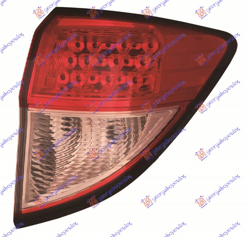 ΦΑΝΟΣ ΠΙΣΩ ΕΞΩ ΜΕ LED (Ε) (DEPO) ΔΕΞ