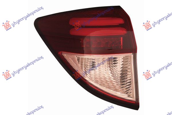 ΦΑΝΟΣ ΠΙΣΩ ΕΞΩ ΜΕ LED (SMART ENTRY) (Ε) (DEPO) ΑΡ