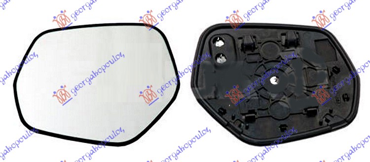 ΚΡΥΣΤΑΛΛΟ ΚΑΘΡEΦΤΗ ΘΕΡΜΑΙΝΟΜΕΝΟ (CONVEX GLASS) ΑΡ