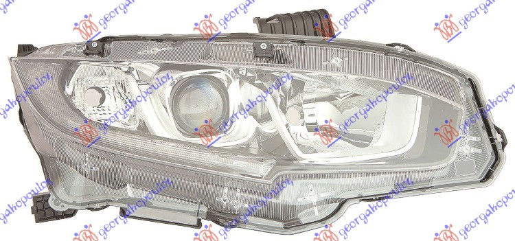 ΦΑΝΟΣ ΕΜΠΡΟΣ ΗΛΕΚΤΡΙΚΟΣ ΜΕ ΦΩΣ ΗΜΕΡΑΣ LED (Ε) (DEPO) ΔΕΞ