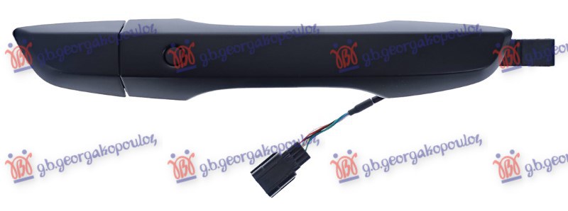 ΧΕΡΟΥΛΙ ΠΟΡΤΑΣ ΕΜΠΡΟΣ ΕΞΩ ΒΑΦΟΜΕΝΟ  (SMARTKEY) ΔΕΞ