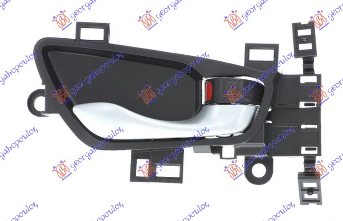 ΧΕΡΟΥΛΙ ΠΟΡΤΑΣ ΕΜΠΡΟΣ-ΠΙΣΩ ΕΣΩ  (ΜΑΥΡΟ/ΑΣΗΜΙ) ΔΕΞ