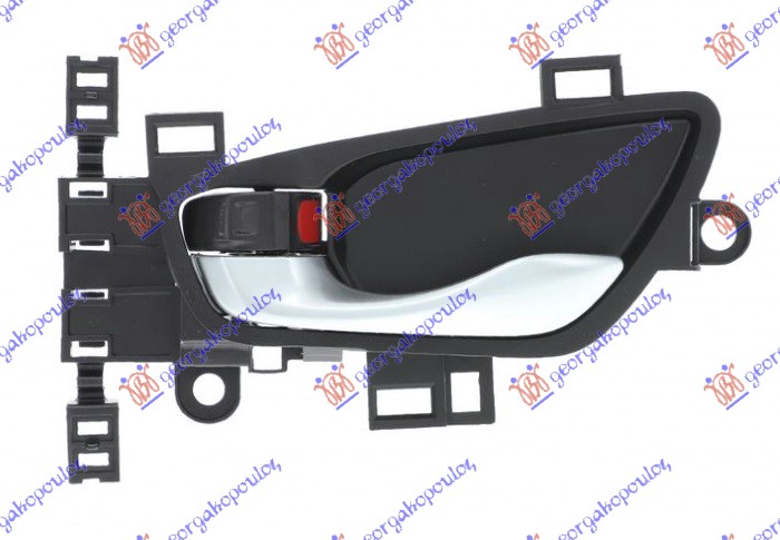 ΧΕΡΟΥΛΙ ΠΟΡΤΑΣ ΕΜΠΡΟΣ-ΠΙΣΩ ΕΣΩ  (ΜΑΥΡΟ/ΑΣΗΜΙ) ΑΡ