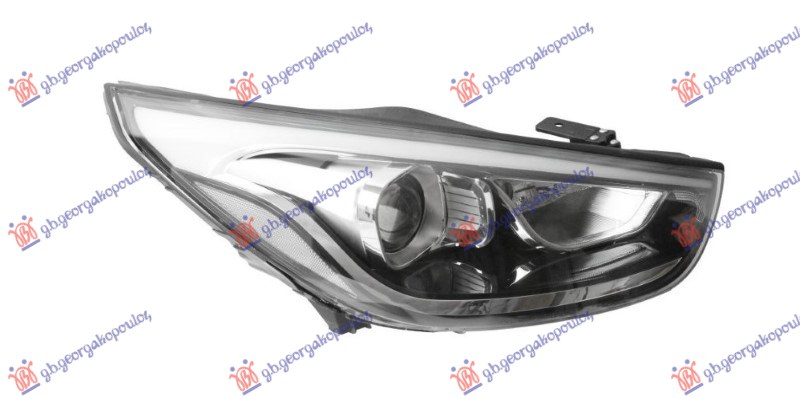 ΦΑΝΟΣ ΕΜΠΡΟΣ ΗΛΕΚΤΡΙΚΟΣ ΜΕ ΦΩΣ ΗΜΕΡΑΣ LED (ΜΕ ΧΡΩΜΙΟ ΔΙΑΚΟΣΜΗΤΙΚΟ) (Ε) (DEPO) ΔΕΞ