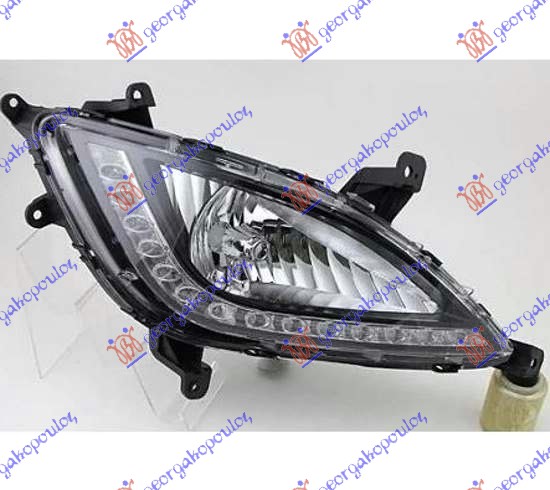 ΠΡΟΒΟΛΕΑΣ ΟΜΙΧΛΗΣ (H7/H7) LED ΔΕΞ