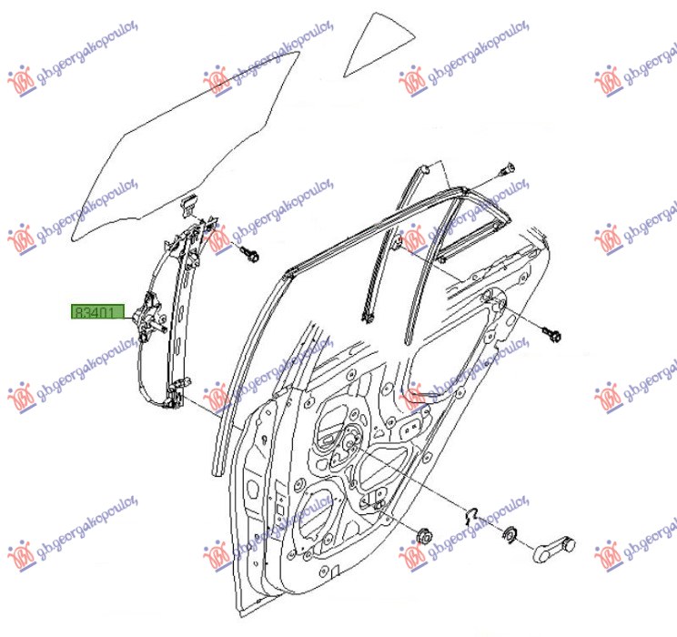 ΓΡΥΛΛΟΣ ΠΑΡΑΘΥΡΟΥ ΠΙΣΩ ΜΗΧΑΝΙΚΟΣ (Γ) ΑΡ