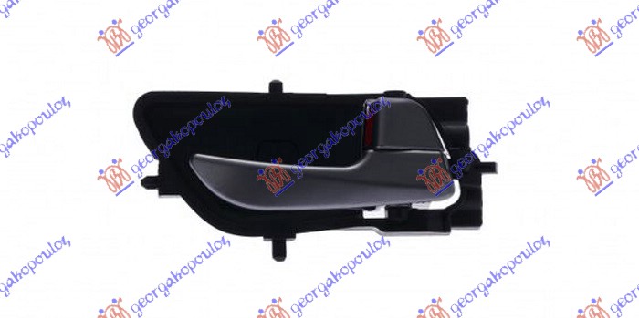 ΧΕΡΟΥΛΙ ΠΟΡΤΑΣ ΕΜΠΡΟΣ-ΠΙΣΩ ΕΣΩ ΑΣΗΜΙ/ΜΑΥΡΟ  (ΜΕ ΑΣΦΑΛΕΙΑ) ΔΕΞ