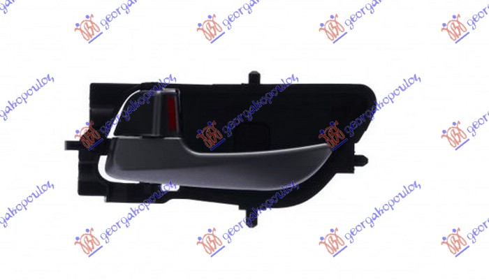 ΧΕΡΟΥΛΙ ΠΟΡΤΑΣ ΕΜΠΡΟΣ-ΠΙΣΩ ΕΣΩ ΑΣΗΜΙ/ΜΑΥΡΟ  (ΜΕ ΑΣΦΑΛΕΙΑ) ΑΡ