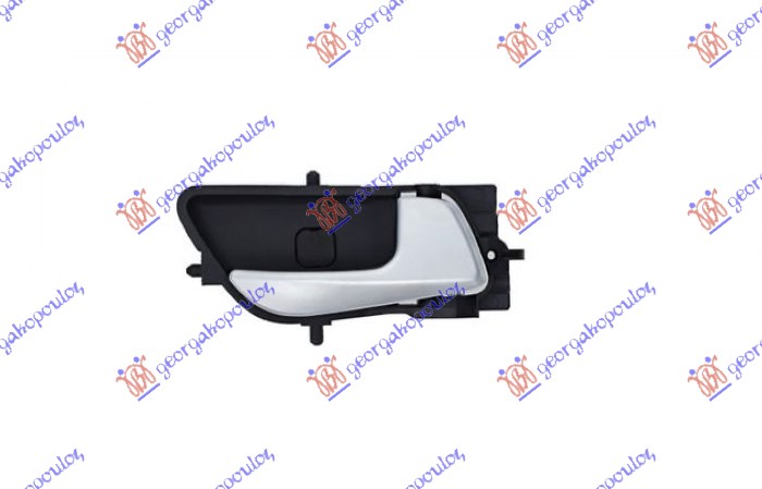 ΧΕΡΟΥΛΙ ΠΟΡΤΑΣ ΕΜΠΡΟΣ-ΠΙΣΩ ΕΣΩ ΑΣΗΜΙ/ΜΑΥΡΟ  (ΧΩΡΙΣ ΑΣΦΑΛΕΙΑ) ΔΕΞ