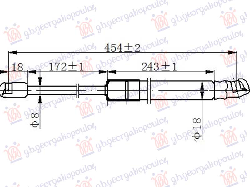 ΑΜΟΡΤΙΣΕΡ ΜΠΑΓΚΑΖ (454L-435N)
