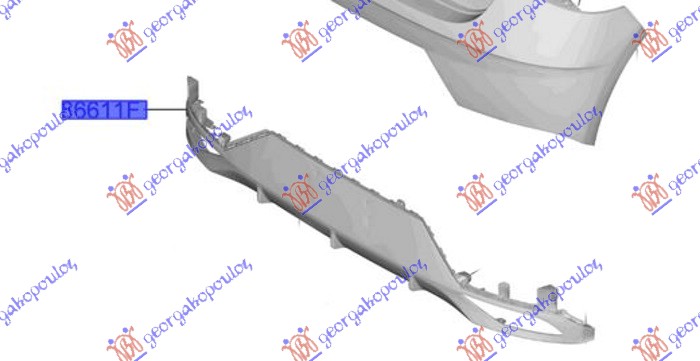 ΠΡΟΦΥΛΑΚΤΗΡΑΣ ΠΙΣΩ ΚΑΤΩ ΓΥΑΛΙΣΤΕΡΟ ΜΑΥΡΟ (Γ)