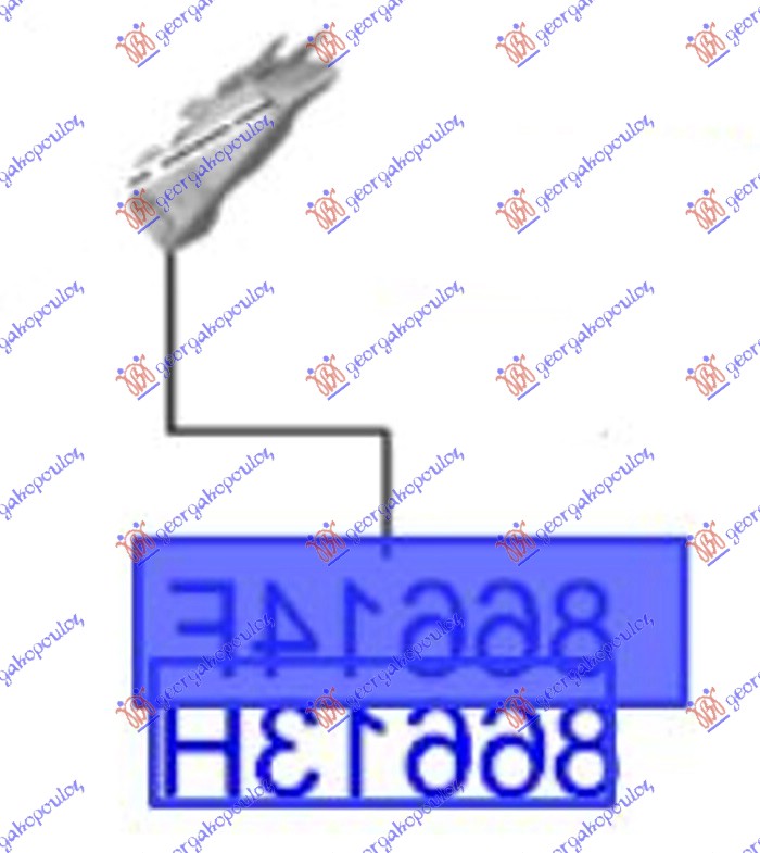 ΒΑΣΗ ΠΙΣΩ ΠΡΟΦΥΛΑΚΤΗΡΑ ΠΛΑΪΝΗ ΠΛΑΣΤΙΚΗ (Γ) ΑΡ