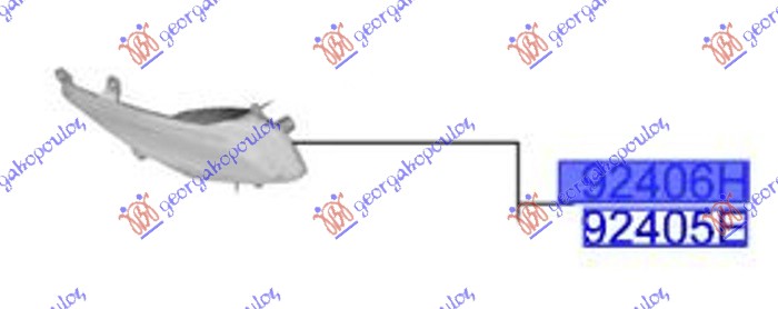 ΦΑΝΟΣ ΠΙΣΩ ΟΜΙΧΛΗΣ/ΑΝΤΑΝΑΚΛΑΣΤΙΚΟ (Γ) ΔΕΞ