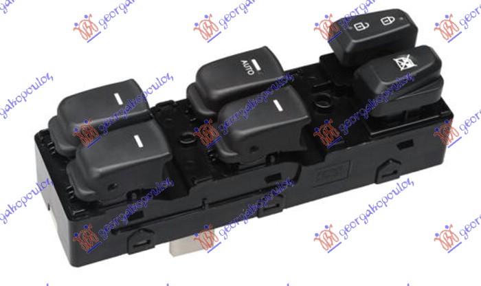 ΔΙΑΚΟΠΤΗΣ ΠΑΡΑΘΥΡΟΥ ΕΜΠΡΟΣ (ΜΑΥΡΟΣ) (Τετραπλός) (16pin) ΑΡ