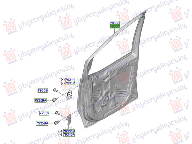 ΠΟΡΤΑ ΕΜΠΡΟΣ (Γ) ΔΕΞ