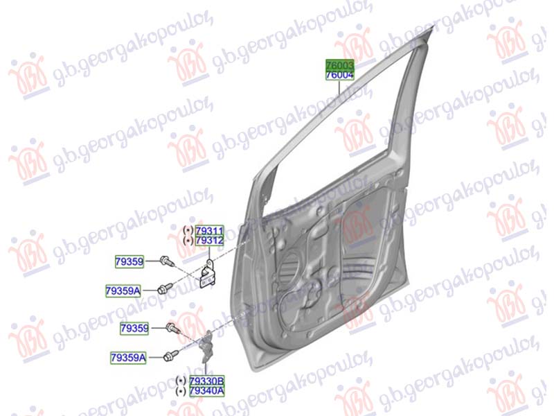 ΠΟΡΤΑ ΕΜΠΡΟΣ (Γ) ΑΡ