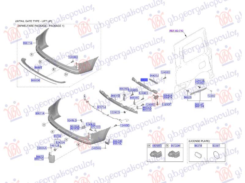 ΑΝΤΙΘΟΡΥΒΙΚΟ ΠΡΟΦΥΛΑΚΤΗΡΑ ΠΙΣΩ (Γ)