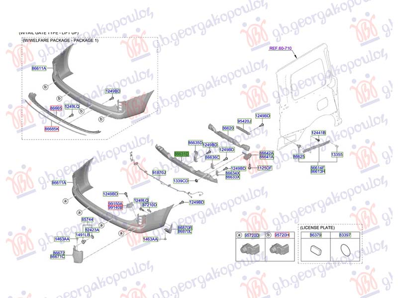 ΤΡΑΒΕΡΣΑ ΠΡΟΦΥΛΑΚΤΗΡΑ ΠΙΣΩ (Γ)