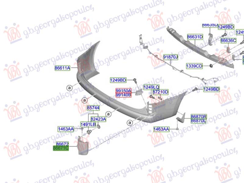 ΔΙΑΚΟΣΜΗΤΙΚΟ ΠΡΟΦΥΛΑΚΤΗΡΑ ΠΙΣΩ (Γ) ΑΡ