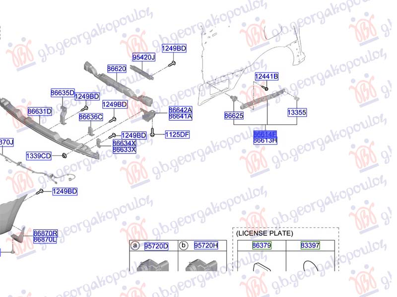 ΒΑΣΗ ΠΡΟΦΥΛΑΚΤΗΡΑ ΠΙΣΩ ΠΛΑΙΝΗ ΠΛΑΣΤΙΚΗ (Γ) ΑΡ