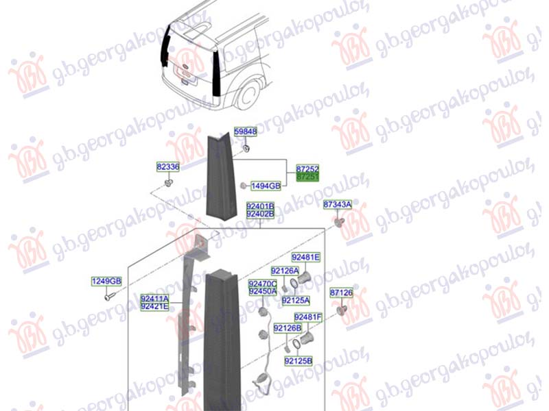 ΦΑΝΟΣ ΠΙΣΩ ΑΝΩ (Γ) ΑΡ