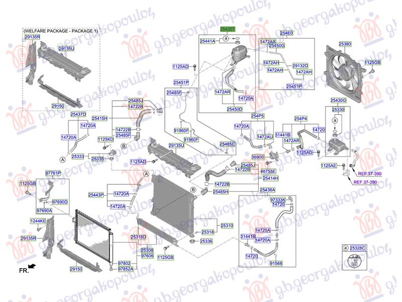 ΔΟΧΕΙΟ ΝΕΡΟΥ ΨΥΓΕΙΟΥ (INVERTER/HYBRID SYSTEM) (Γ)