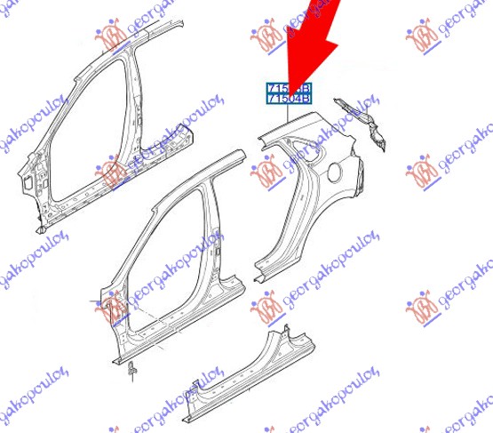 ΦΤΕΡΟ ΠΙΣΩ (H/B) (Γ) ΔΕΞ