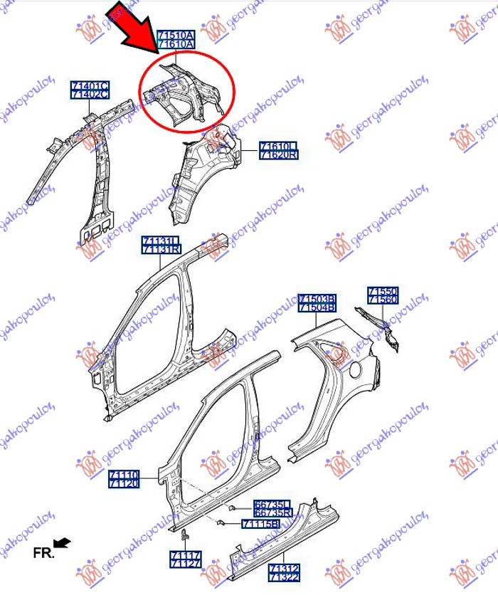 ΦΑΝΟΣΤΑΤΗΣ ΠΙΣΩ (H/B) (Γ) ΔΕΞ