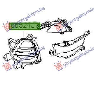 ΔΙΧΤΥ ΠΡΟΦΥΛΑΚΤΗΡΑ ΕΜΠΡΟΣ ΑΚΡΑΙΟ (ΜΕ ΦΩΣ ΗΜΕΡΑΣ LED) (Γ) ΔΕΞ