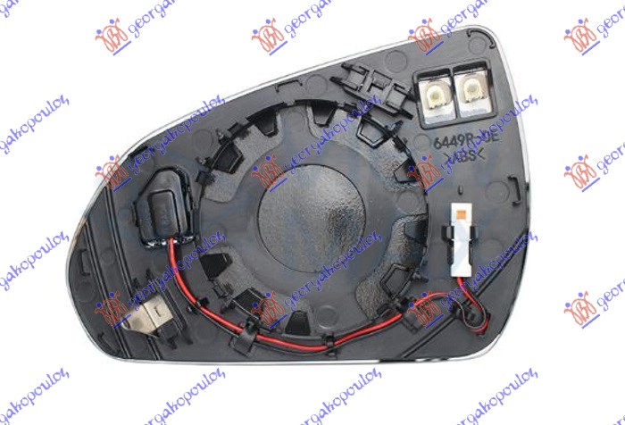 ΚΡΥΣΤΑΛΛΟ ΚΑΘΡΕΦΤΗ ΘΕΡΜΑΙΝΟΜΕΝΟ (ΜΕ BLIS) (CONVEX GLASS) ΔΕΞ