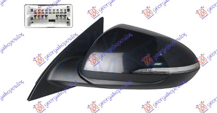 ΚΑΘΡΕΦΤΗΣ ΗΛΕΚΤΡΙΚΟΣ ΘΕΡΜΑΙΝΟΜΕΝΟΣ ΗΛΕΚΤΡΙΚΑ ΑΝΑΚΛΙΝΟΜΕΝΟΣ ΒΑΦΟΜΕΝΟΣ (ΜΕ ΦΛΑΣ & BLIS) (10 PIN) (Α ΠΟΙΟΤΗΤΑ) (ASPHERICAL GLASS) ΑΡ