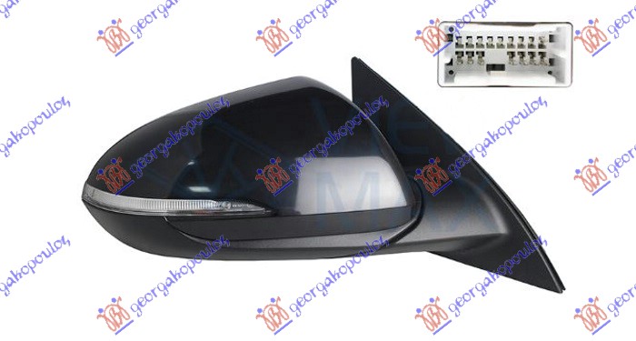 ΚΑΘΡΕΦΤΗΣ ΗΛ. ΘΕΡΜ. ΗΛ. ΑΝ. ΜΕ ΜΝΗΜΗ ΒΑΦ. (ΜΕ ΦΛΑΣ & BLIS) (14 PIN) (Α ΠΟΙΟΤΗΤΑ) (CONVEX GLASS) ΔΕΞ