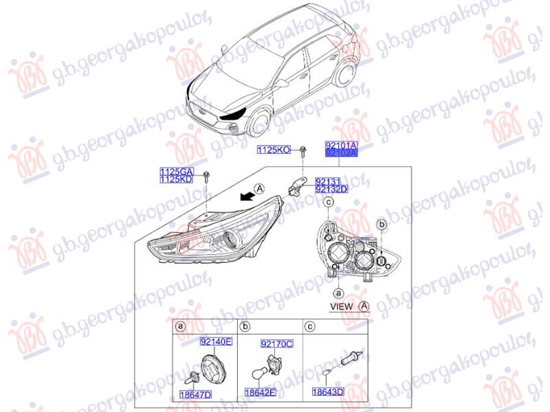ΦΑΝΟΣ ΕΜΠΡΟΣ ΗΛΕΚΤΡΙΚΟΣ (Γ) ΔΕΞ