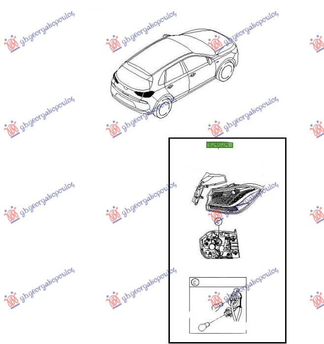 ΦΑΝΟΣ ΠΙΣΩ ΕΞΩ (Γ) ΔΕΞ