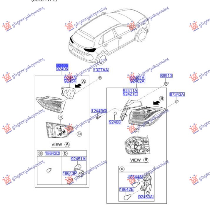 ΦΑΝΟΣ ΠΙΣΩ ΕΣΩ (Γ) ΑΡ