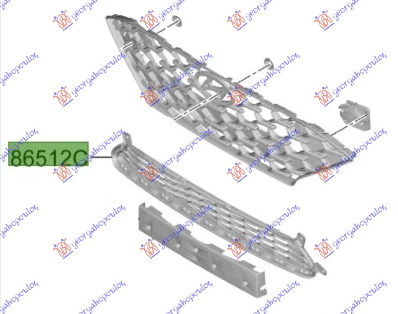 ΔΙΧΤΥ ΠΡΟΦΥΛΑΚΤΗΡΑ ΕΜΠΡΟΣ ΚΑΤΩ ΜΕΣΑΙΟ (N-LINE) (Γ)
