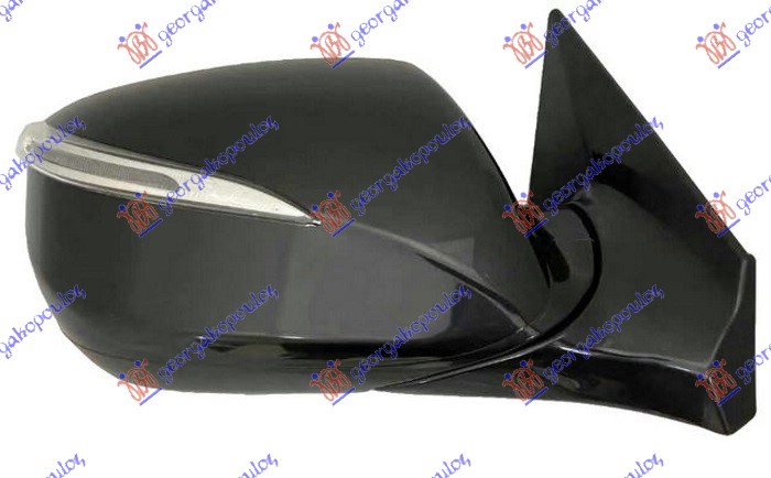 ΚΑΘΡΕΦΤΗΣ ΗΛΕΚΤΡΙΚΟΣ ΘΕΡΜΑΙΝΟΜΕΝΟΣ ΗΛΕΚΤΡΙΚΑ ΑΝΑΚΛΙΝΟΜΕΝΟΣ (ΜΕ ΦΛΑΣ & ΦΩΣ ΑΣΦΑΛΕΙΑΣ) (CONVEX GLASS) ΔΕΞ