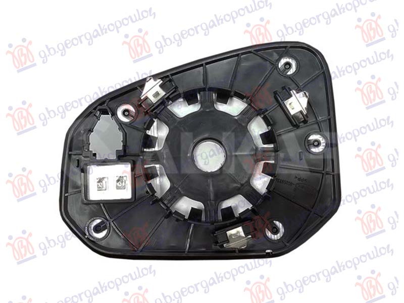 ΚΡΥΣΤΑΛΛΟ ΚΑΘΡΕΦΤΗ ΘΕΡΜΑΙΝΟΜΕΝΟ (2Pin) (CONVEX GLASS) ΔΕΞ