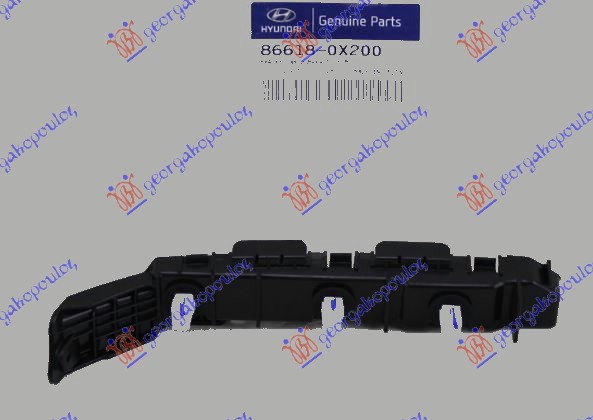 ΒΑΣΗ ΠΡΟΦΥΛΑΚΤΗΡΑ ΠΙΣΩ ΠΛΑΙΝΗ ΠΛΑΣΤΙΚΗ (Γ) ΑΡ