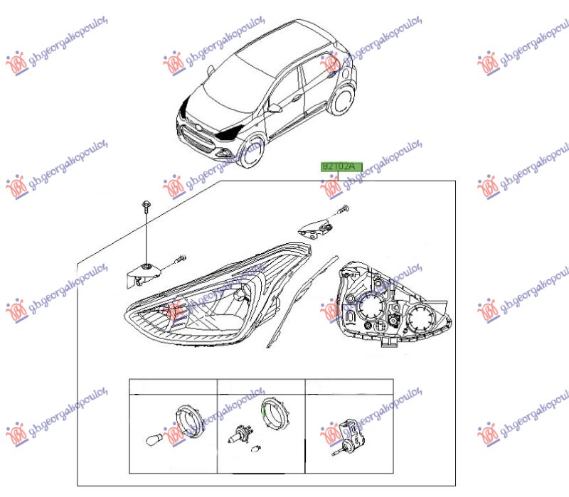 ΦΑΝΟΣ ΕΜΠΡΟΣ ΗΛΕΚΤΡΙΚΟΣ (H4/H7) (Γ) ΔΕΞ