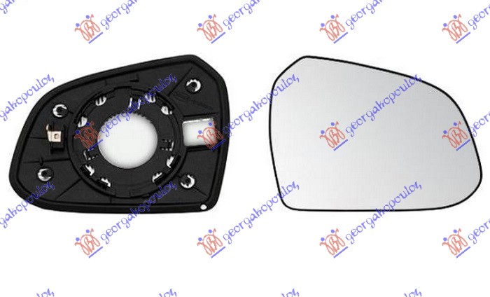 ΚΡΥΣΤΑΛΛΟ ΚΑΘΡΕΦΤΗ ΘΕΡΜΑΙΝΟΜΕΝΟ (CONVEX GLASS) ΔΕΞ