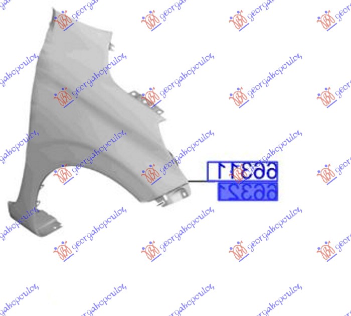 ΦΤΕΡΟ ΕΜΠΡΟΣ (ΧΩΡΙΣ ΤΡΥΠΑ ΓΙΑ ΦΛΑΣ) (Γ) ΔΕΞ