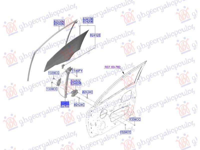 ΓΡΥΛΛΟΣ ΠΑΡΑΘΥΡΟΥ ΕΜΠΡΟΣ ΗΛΕΚΤΡΙΚΟΣ (Γ) ΑΡ