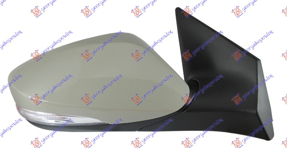 ΚΑΘΡΕΦΤΗΣ ΗΛΕΚΤΡΙΚΟΣ ΘΕΡΜΑΙΝΟΜΕΝΟΣ ΒΑΦΟΜΕΝΟΣ (ΜΕ ΦΛΑΣ) (CONVEX GLASS) ΔΕΞ