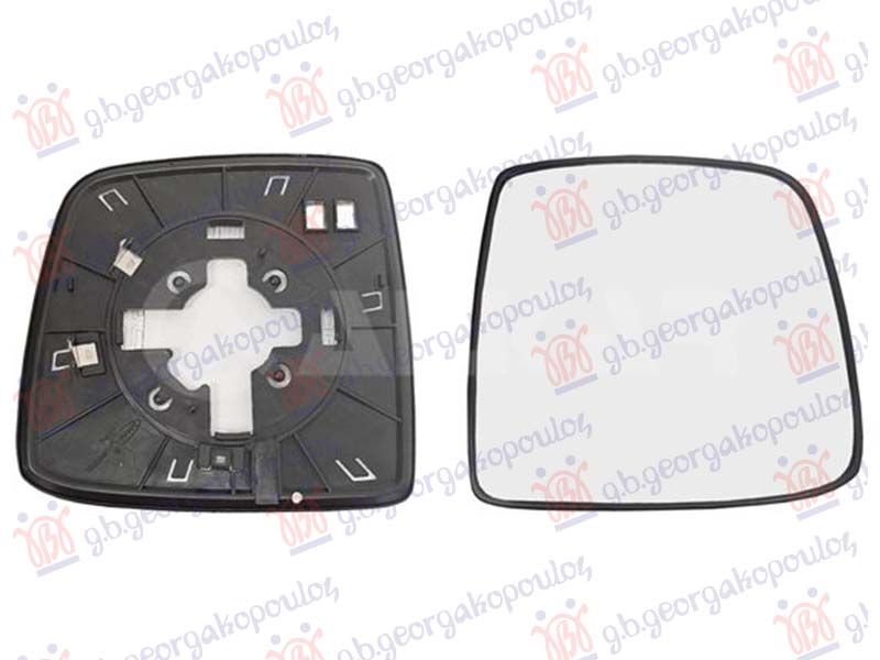 ΚΡΥΣΤΑΛΛΟ ΚΑΘΡΕΦΤΗ ΘΕΡΜΑΙΝΟΜΕΝΟ (ΜΕ BLIS ) (CONVEX GLASS) ΔΕΞ