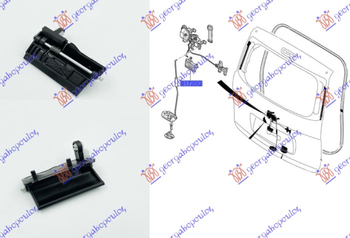 ΧΕΡΟΥΛΙ ΠΟΡΤΑΣ ΠΙΣΩ 5ης ΕΞΩ  (ΜΟΝΗ)