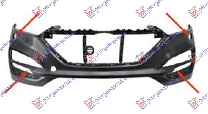 ΠΡΟΦΥΛΑΚΤΗΡΑΣ ΕΜΠΡΟΣ ΑΝΩ ΒΑΦΟΜΕΝΟΣ (ΜΕ ΦΩΤΑ ΗΜΕΡ. LED & ΠΙΤΣΙΛ.) (ΜΕ ΣΗΜΑΔΙΑ ΚΟΠΗΣ ΓΙΑ PDC) (Α ΠΟΙΟΤΗΤΑ)